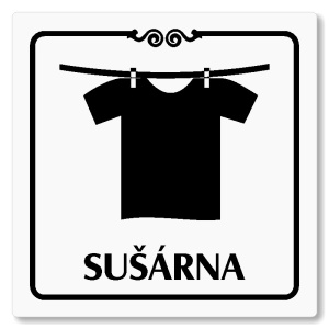 Sušárna, 148x148mm, bílá, Texas